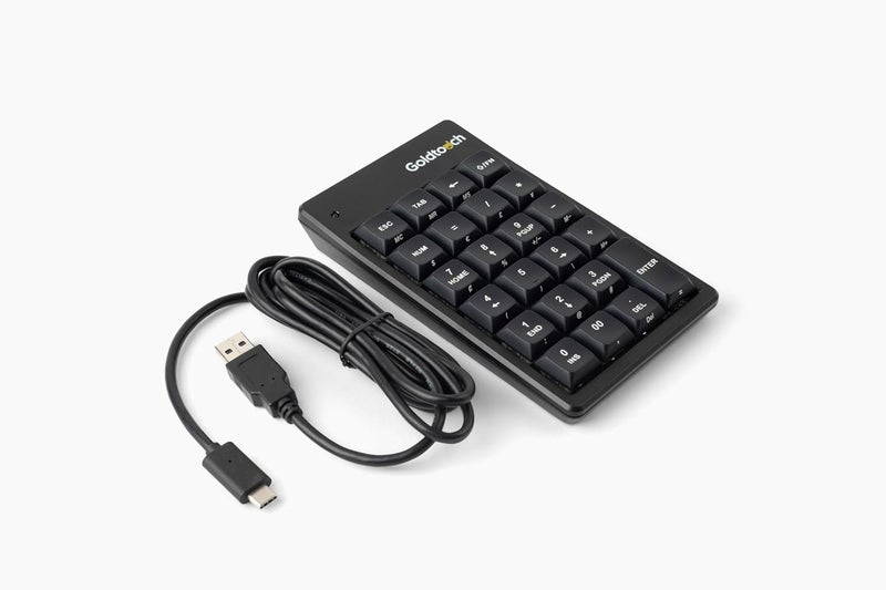 GOLDTOUCH Elite Numeric Keypad | USB Wired | PC & Mac - Image 3